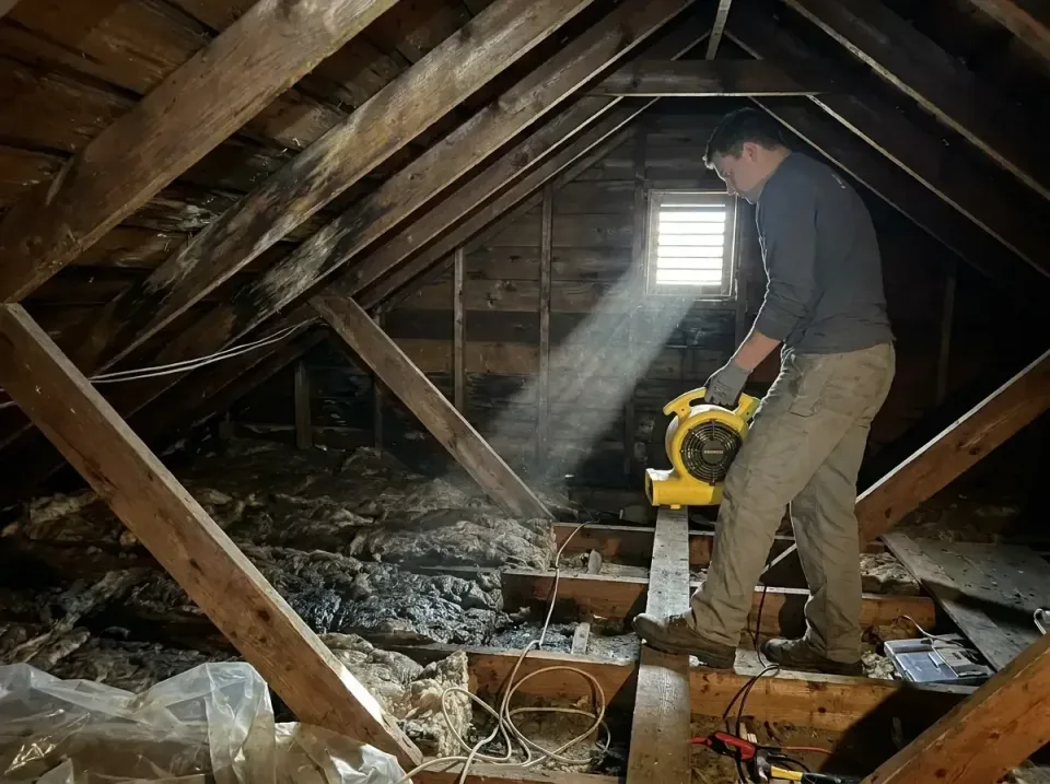 attic-water-damage-drying-proc-007 — frequently asked questions, Emergency Water Extraction & 24/7 Flood Response in Paynesv…